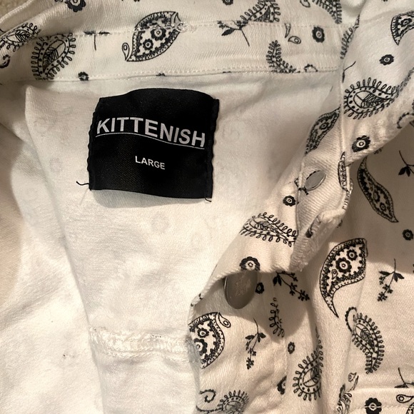 COPY - Kittenish cropped denim jacket - Picture 3 of 4